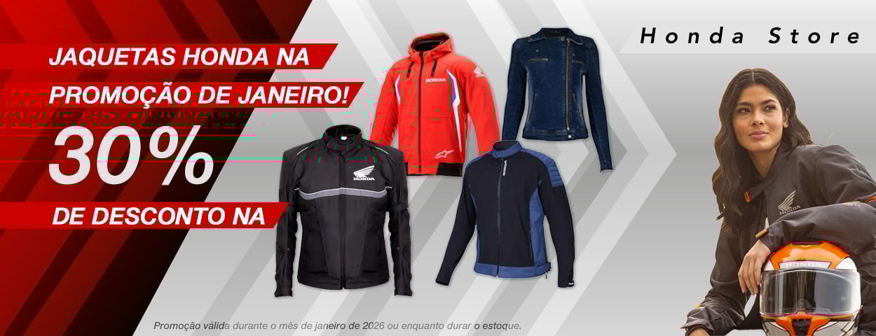 Promoção Jaqueta Honda