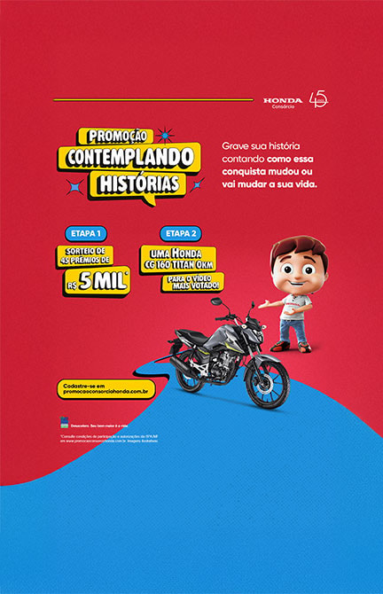 Promoção Consórcio Honda