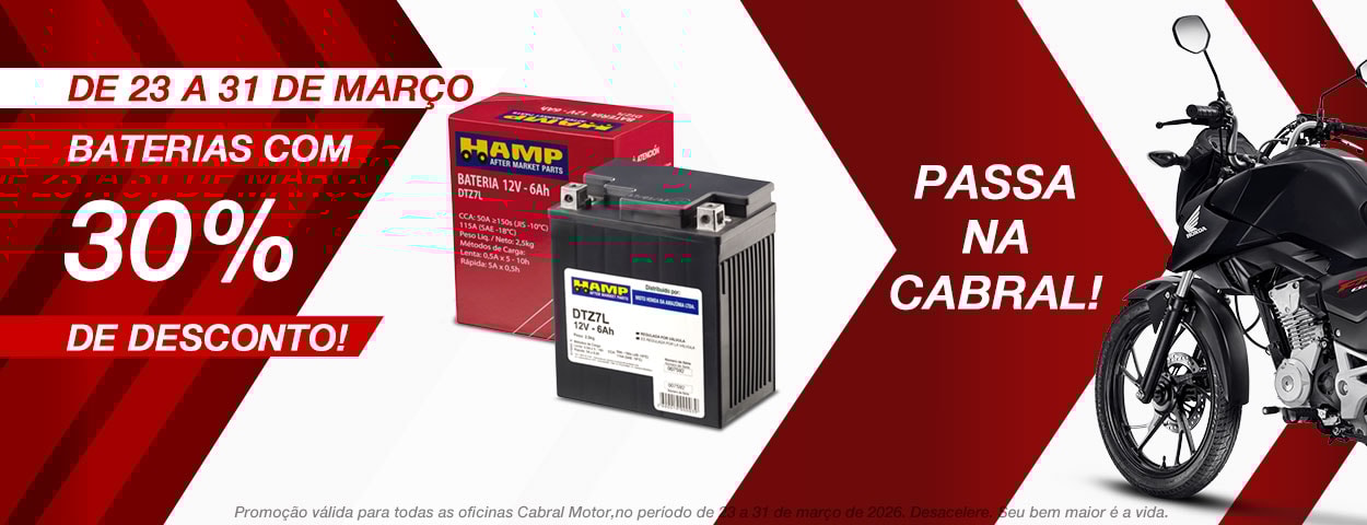 Promoção de baterias