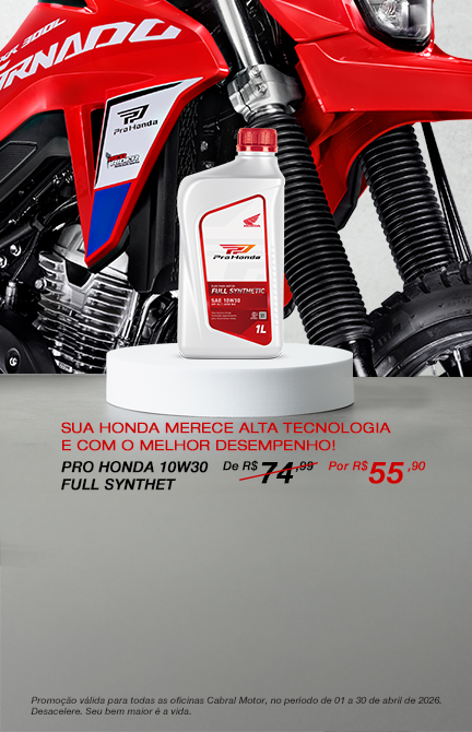 Óleo Pro Honda em Promoção