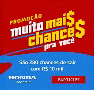 Promoção Consórcio Honda