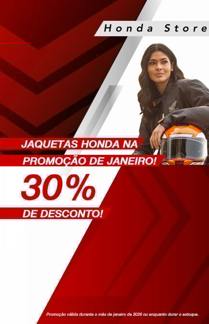 Promoção Jaqueta Honda
