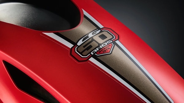 Detalhes Honda CG 50 anos