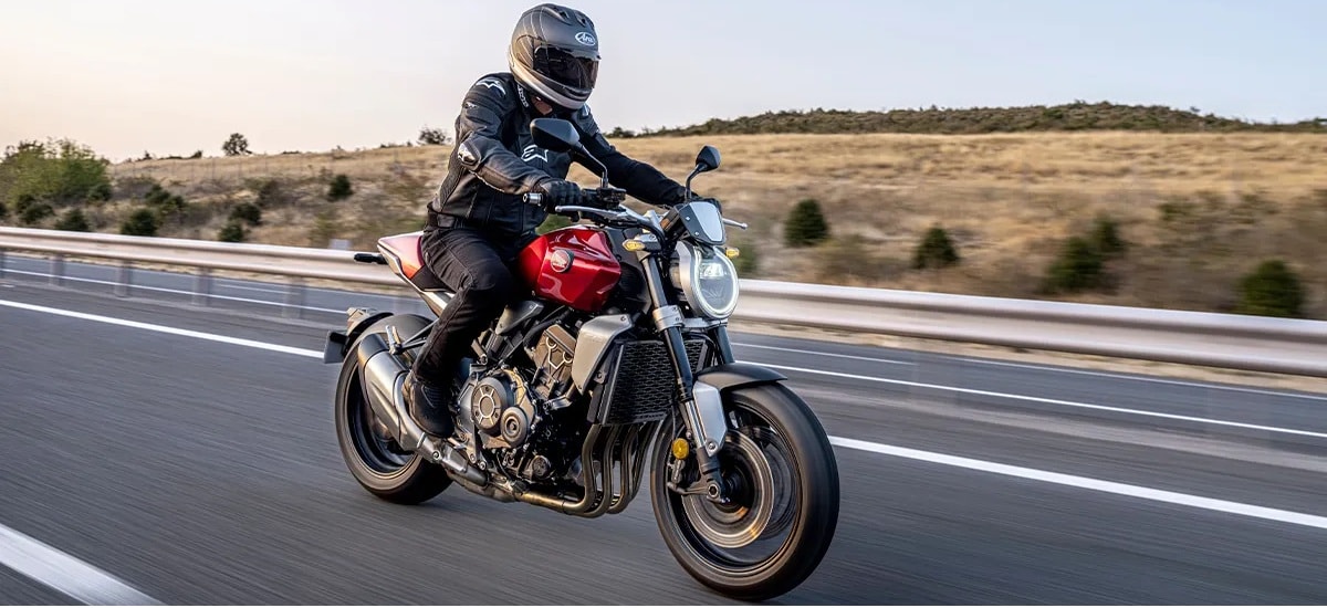 Test ride moto honda